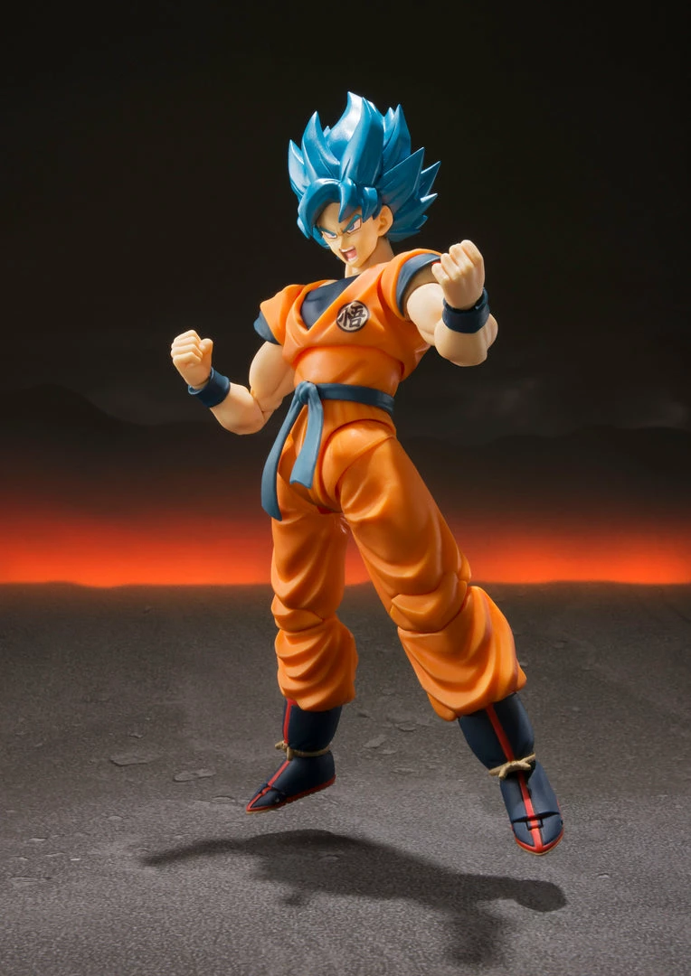 Maybang's Collectibles Bandai Tamashii Nations Dragon Ball Super S.H.Figuarts Super Saiyan God Super Saiyan Goku Figure 5 Maybang's Collectibles Bandai Tamashii Nations Dragon Ball Super S.H.Figuarts Super Saiyan God Super Saiyan Goku Figure