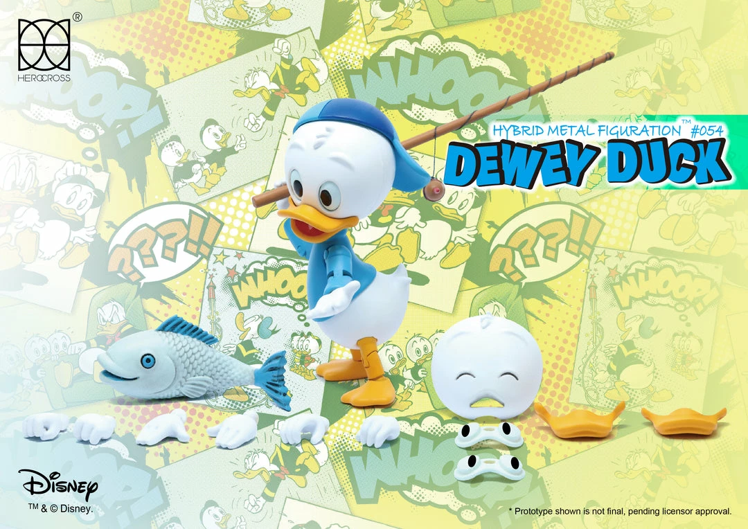 Maybang's Collectibles HEROCROSS Hybrid Metal Figuration 308 Disney Huey Dewey Louie Diecast Action Figure Boxset 5 Maybang's Collectibles HEROCROSS Hybrid Metal Figuration 308 Disney Huey Dewey Louie Diecast Action Figure Boxset