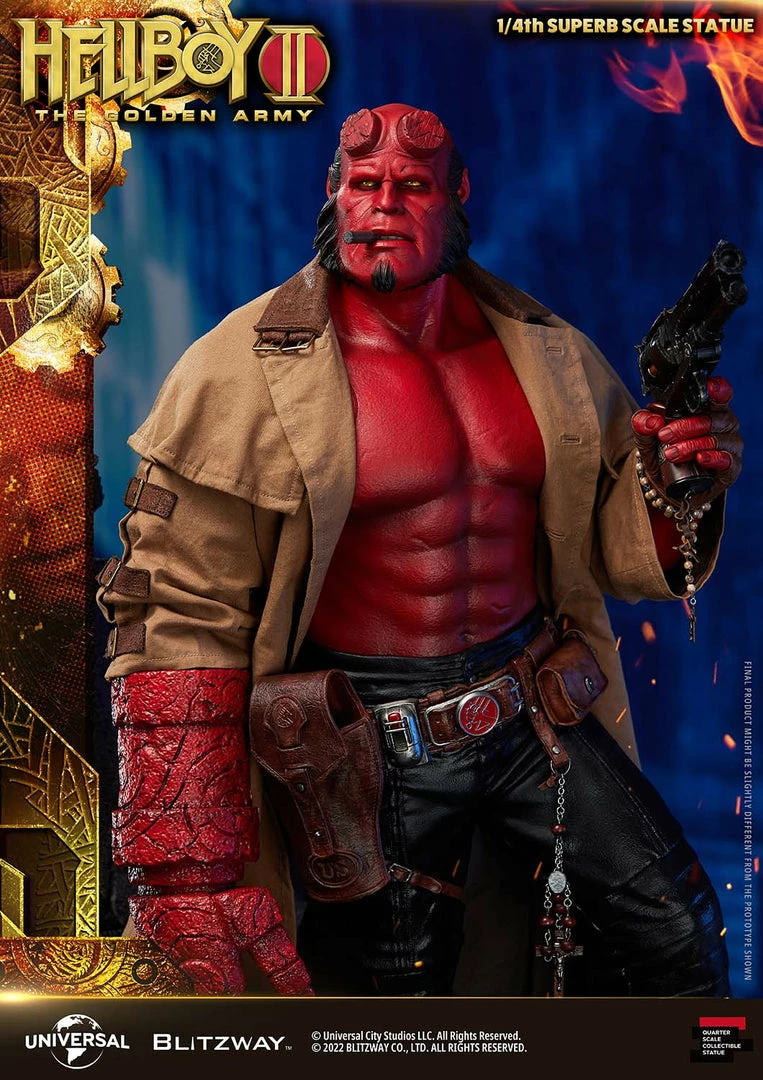 Maybang's Collectibles Blitzway Hellboy II The Golden Army Hellboy 1/4 Superb Scale Statue Others 18 Maybang's Collectibles Blitzway Hellboy II The Golden Army Hellboy 1/4 Superb Scale Statue Others