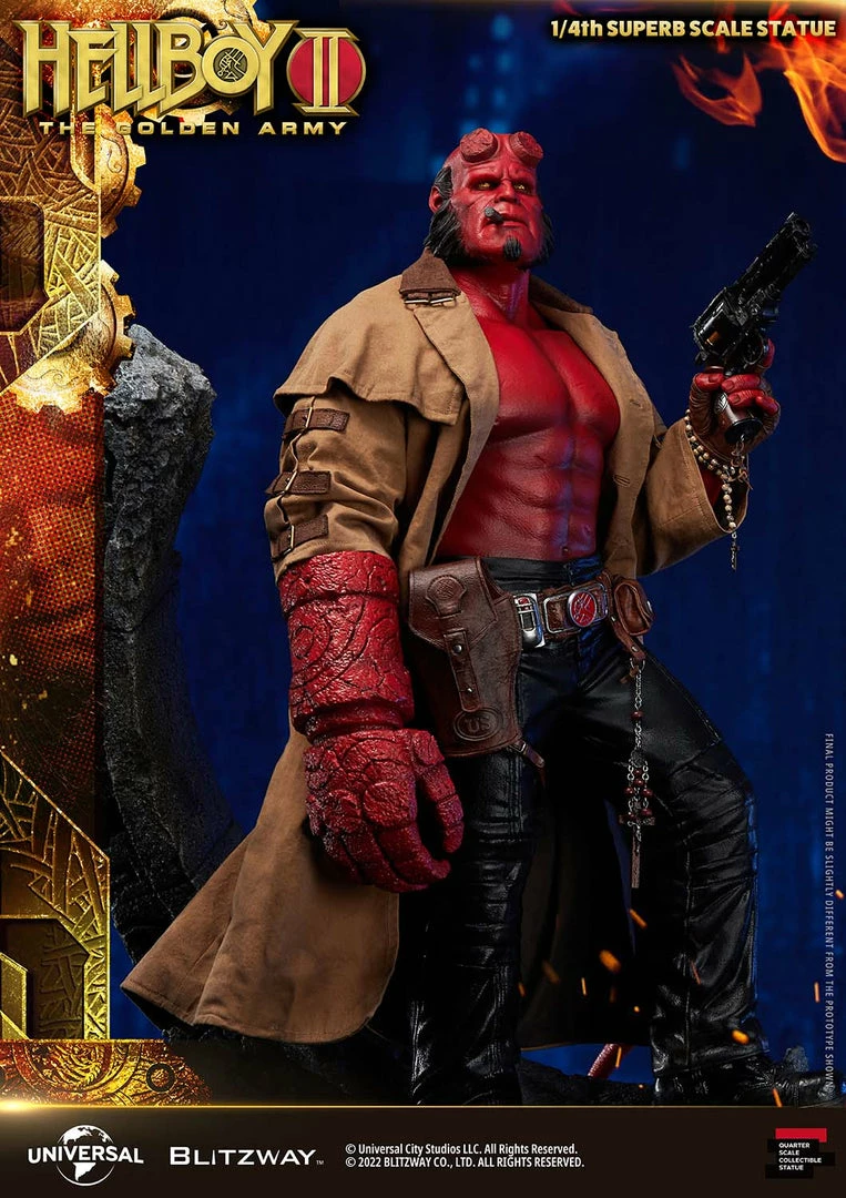 Maybang's Collectibles Blitzway Hellboy II The Golden Army Hellboy 1/4 Superb Scale Statue Others 19 Maybang's Collectibles Blitzway Hellboy II The Golden Army Hellboy 1/4 Superb Scale Statue Others