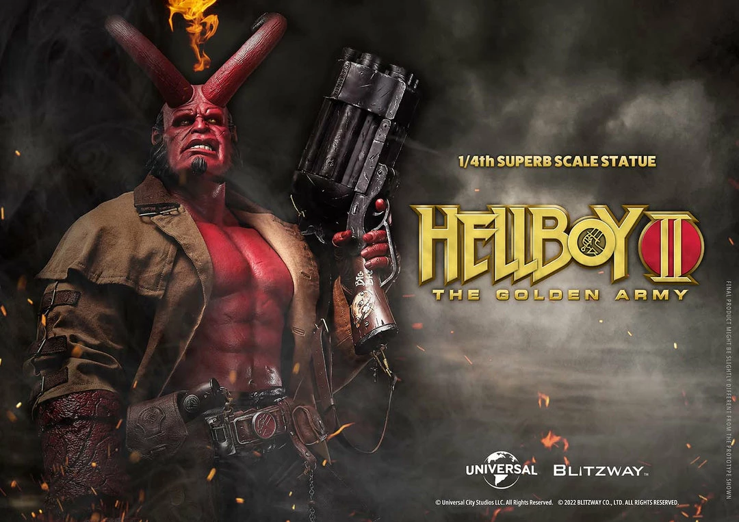 Maybang's Collectibles Blitzway Hellboy II The Golden Army Hellboy 1/4 Superb Scale Statue Others 1 Maybang's Collectibles Blitzway Hellboy II The Golden Army Hellboy 1/4 Superb Scale Statue Others