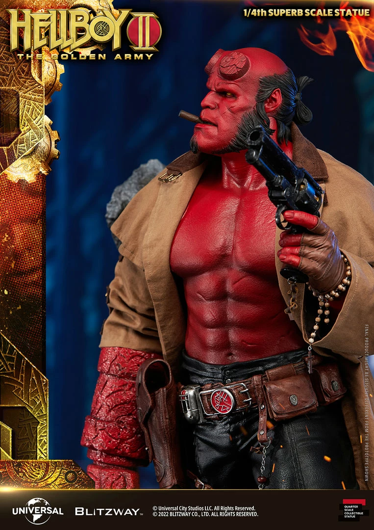 Maybang's Collectibles Blitzway Hellboy II The Golden Army Hellboy 1/4 Superb Scale Statue Others 21 Maybang's Collectibles Blitzway Hellboy II The Golden Army Hellboy 1/4 Superb Scale Statue Others