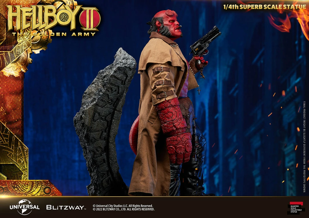 Maybang's Collectibles Blitzway Hellboy II The Golden Army Hellboy 1/4 Superb Scale Statue Others 23 Maybang's Collectibles Blitzway Hellboy II The Golden Army Hellboy 1/4 Superb Scale Statue Others