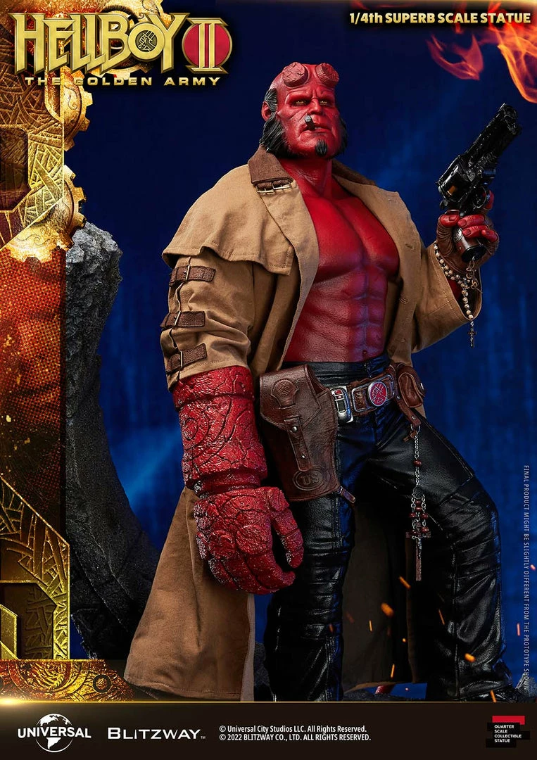 Maybang's Collectibles Blitzway Hellboy II The Golden Army Hellboy 1/4 Superb Scale Statue Others 24 Maybang's Collectibles Blitzway Hellboy II The Golden Army Hellboy 1/4 Superb Scale Statue Others