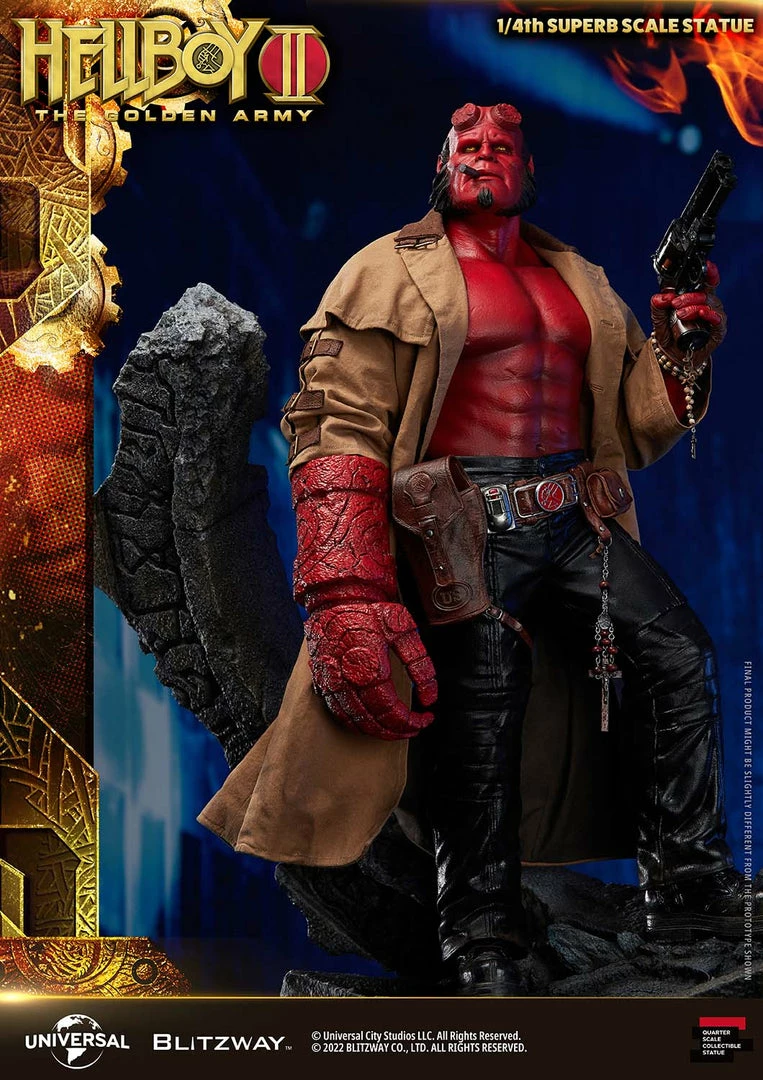 Maybang's Collectibles Blitzway Hellboy II The Golden Army Hellboy 1/4 Superb Scale Statue Others 28 Maybang's Collectibles Blitzway Hellboy II The Golden Army Hellboy 1/4 Superb Scale Statue Others
