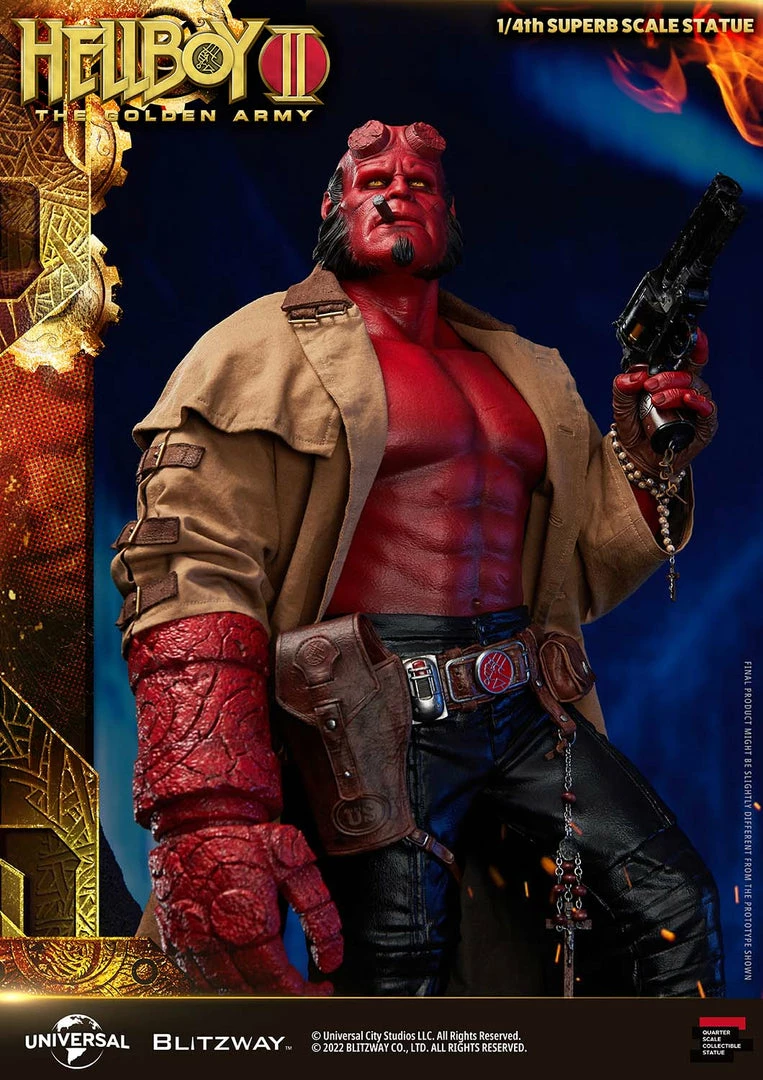 Maybang's Collectibles Blitzway Hellboy II The Golden Army Hellboy 1/4 Superb Scale Statue Others 29 Maybang's Collectibles Blitzway Hellboy II The Golden Army Hellboy 1/4 Superb Scale Statue Others