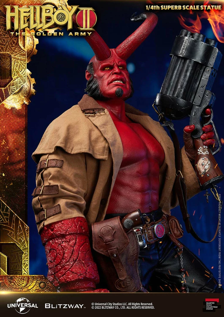 Maybang's Collectibles Blitzway Hellboy II The Golden Army Hellboy 1/4 Superb Scale Statue Others 32 Maybang's Collectibles Blitzway Hellboy II The Golden Army Hellboy 1/4 Superb Scale Statue Others