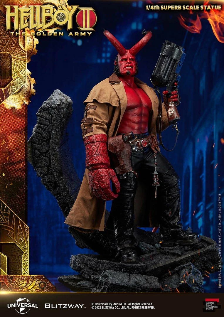 Maybang's Collectibles Blitzway Hellboy II The Golden Army Hellboy 1/4 Superb Scale Statue Others 33 Maybang's Collectibles Blitzway Hellboy II The Golden Army Hellboy 1/4 Superb Scale Statue Others