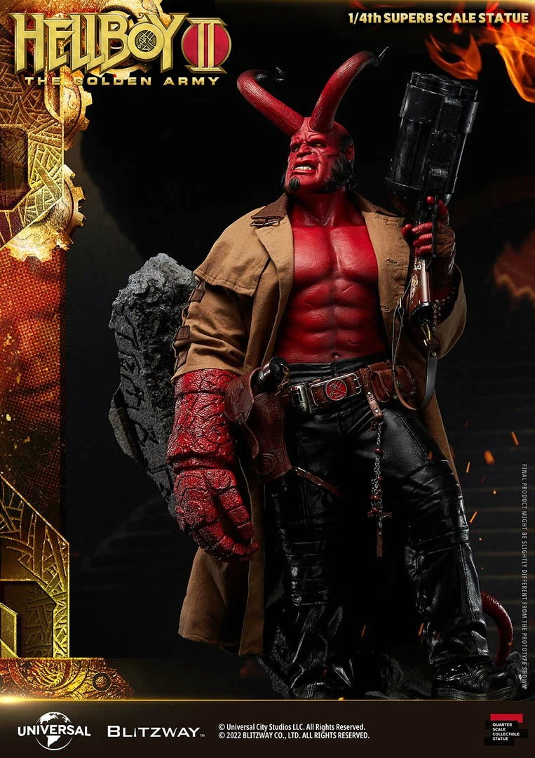 Maybang's Collectibles Blitzway Hellboy II The Golden Army Hellboy 1/4 Superb Scale Statue Others 39 Maybang's Collectibles Blitzway Hellboy II The Golden Army Hellboy 1/4 Superb Scale Statue Others