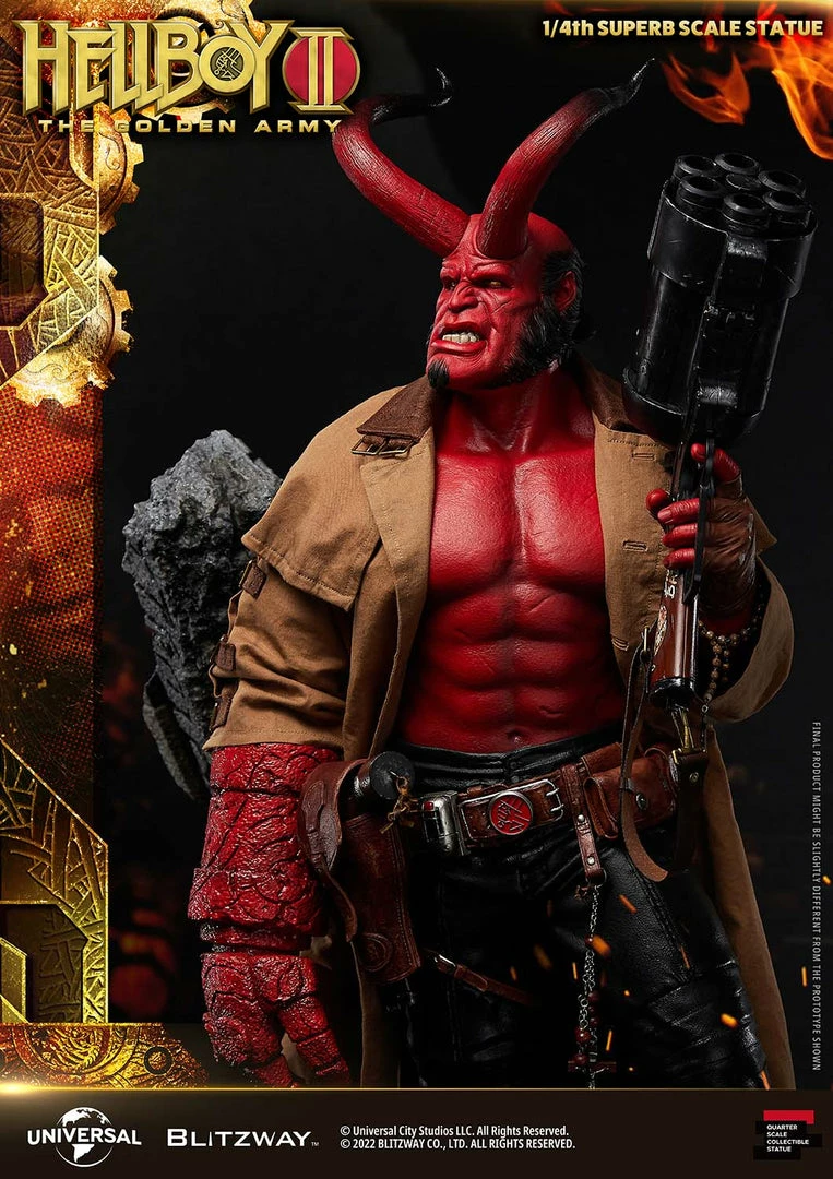 Maybang's Collectibles Blitzway Hellboy II The Golden Army Hellboy 1/4 Superb Scale Statue Others 42 Maybang's Collectibles Blitzway Hellboy II The Golden Army Hellboy 1/4 Superb Scale Statue Others
