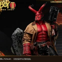 Maybang's Collectibles Blitzway Hellboy II The Golden Army Hellboy 1/4 Superb Scale Statue Others 95 Maybang's Collectibles Blitzway Hellboy II The Golden Army Hellboy 1/4 Superb Scale Statue Others