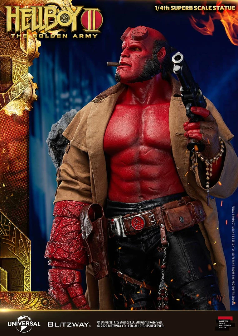 Maybang's Collectibles Blitzway Hellboy II The Golden Army Hellboy 1/4 Superb Scale Statue Others 8 Maybang's Collectibles Blitzway Hellboy II The Golden Army Hellboy 1/4 Superb Scale Statue Others