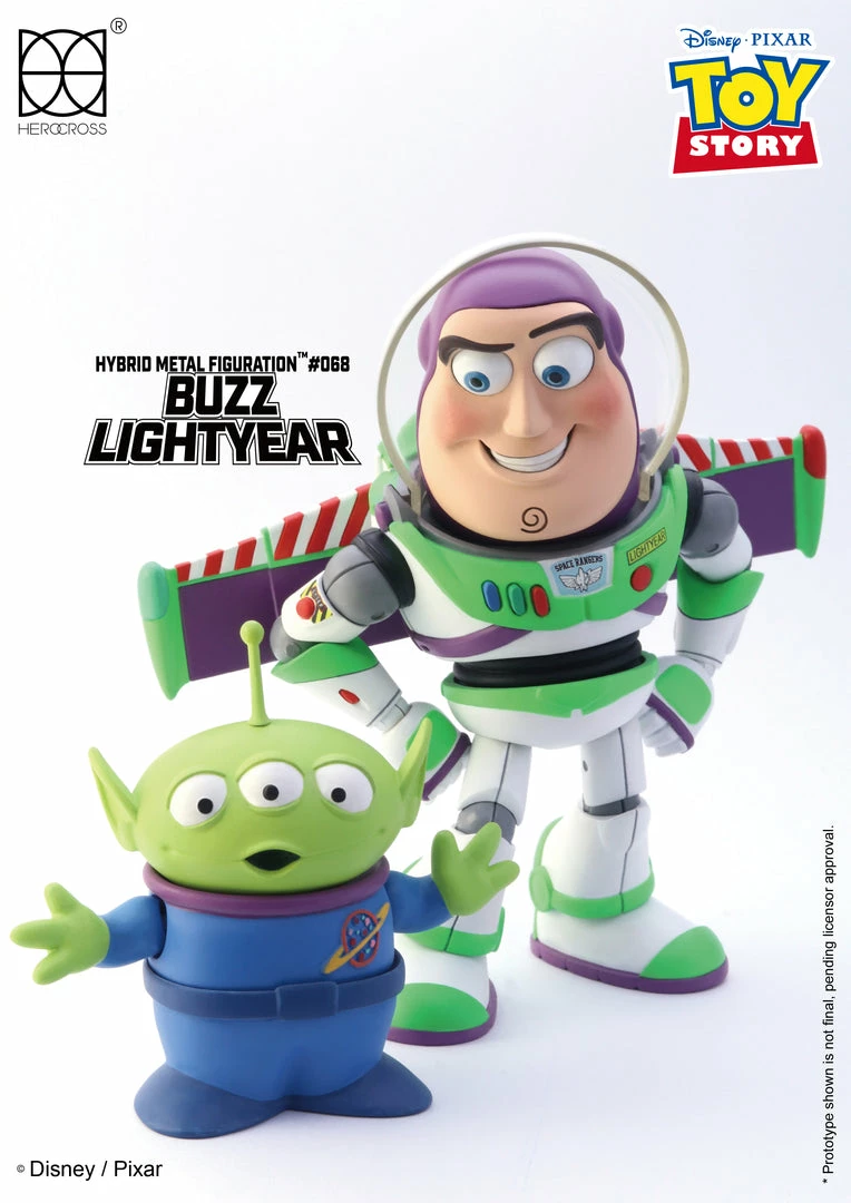 Maybang's Collectibles HEROCROSS Hybrid Metal Figuration 068 Disney Toy Story Buzz Lightyear Diecast Action Figure 5 Maybang's Collectibles HEROCROSS Hybrid Metal Figuration 068 Disney Toy Story Buzz Lightyear Diecast Action Figure