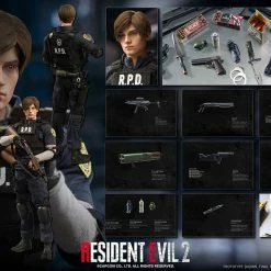 Maybang's Collectibles Damtoys Resident Evil 2 Leon S. Kennedy 1/6 Scale 12