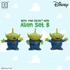 Maybang's Collectibles HEROCROSS Hybrid Vinyl Series 015 Disney Toy Story Alien Set B Vinyl Figure