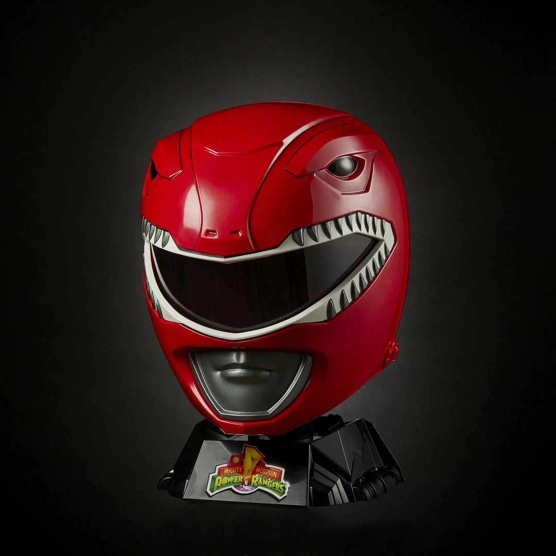Maybang's Collectibles Hasbro Mighty Morphin Power Rangers Lightning Collection Red Ranger 1:1 Scale Wearable Helmet