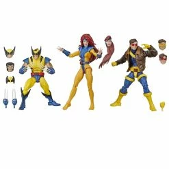 Maybang's Collectibles Hasbro Marvel Comics 80th Anniversary Marvel Legends X-Men Jean Grey, Cyclops, And Wolverine 6-Inch Action Figure 3-Pack