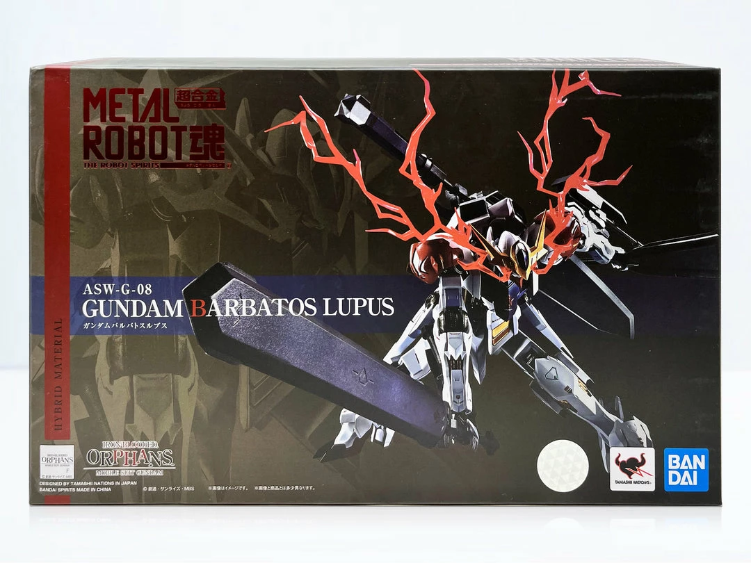 Maybang's Collectibles Bandai Robot Spirits Gundam Barbatos Lupus Mobile Suit Iron-Blooded Orphans Diecast Action Figure 22 Maybang's Collectibles Bandai Robot Spirits Gundam Barbatos Lupus Mobile Suit Iron-Blooded Orphans Diecast Action Figure