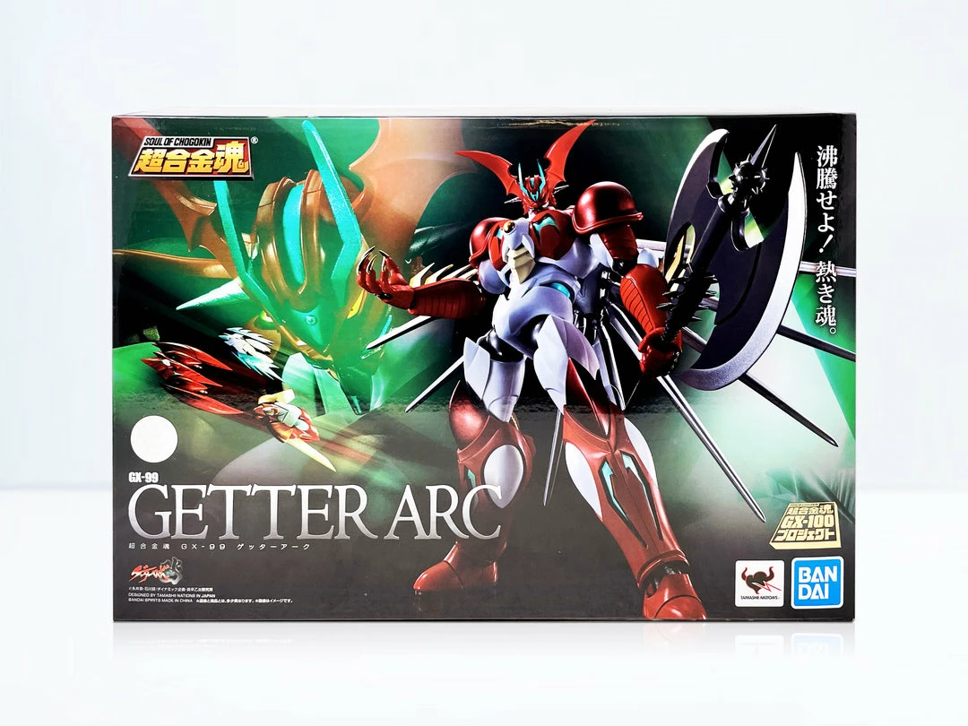 Maybang's Collectibles Bandai Getter Robo Arc Soul Of Chogokin GX-99 Getter Arc Diecast Action Figure 11 Maybang's Collectibles Bandai Getter Robo Arc Soul Of Chogokin GX-99 Getter Arc Diecast Action Figure