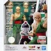 Maybang's Collectibles Premium Bandai Exclusive Dragon Ball Z S.H.Figuarts Tenshinhan & Chaoz Figure Set