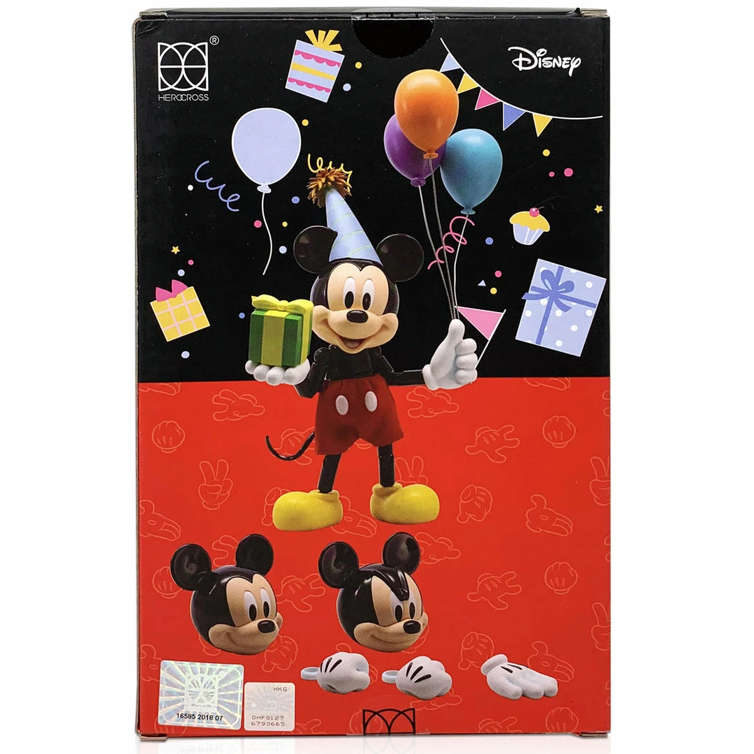 Maybang's Collectibles HEROCROSS Hybrid Metal Figuration 078 Disney Mickey Mouse (Birthday Edition) Diecast Action Figure 4 Maybang's Collectibles HEROCROSS Hybrid Metal Figuration 078 Disney Mickey Mouse (Birthday Edition) Diecast Action Figure