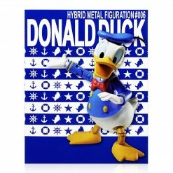Maybang's Collectibles HEROCROSS Hybrid Metal Figuration 006 Disney Donald Duck Diecast Action Figure