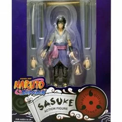 Maybang's Collectibles Toynami Naruto Shippuden 4-Inch Poseable Action Figure Series 2 Sasuke Action Figure