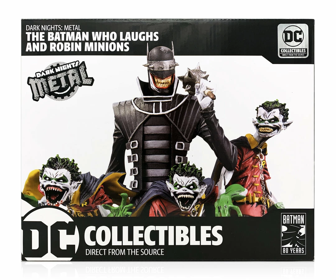 Maybang's Collectibles DC Comics Dark Nights Metal The Batman Who Laughs & Robin Minions Deluxe Limited Edition Statue DC Collectibles 3 Maybang's Collectibles DC Comics Dark Nights Metal The Batman Who Laughs & Robin Minions Deluxe Limited Edition Statue DC Collectibles