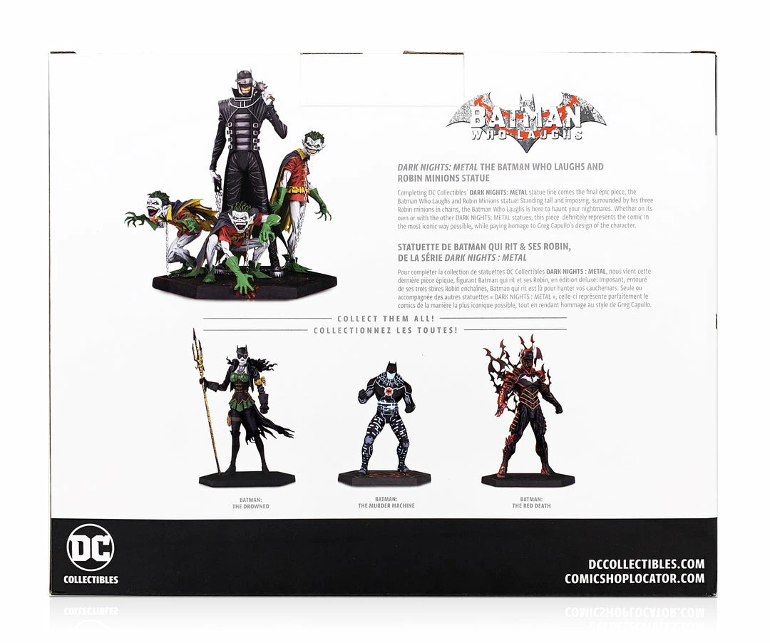 Maybang's Collectibles DC Comics Dark Nights Metal The Batman Who Laughs & Robin Minions Deluxe Limited Edition Statue DC Collectibles 4 Maybang's Collectibles DC Comics Dark Nights Metal The Batman Who Laughs & Robin Minions Deluxe Limited Edition Statue DC Collectibles