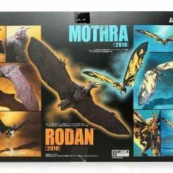 Maybang's Collectibles TAMASHII NATIONS Bandai S.H. MonsterArts Mothra (2019) & Rodan (2019) Set Godzilla King Of The Monsters