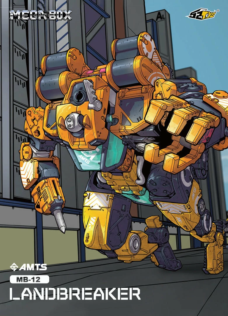 Maybang's Collectibles 52Toys MegaBox MB-12 Landbreaker Transforming Figure 1 Maybang's Collectibles 52Toys MegaBox MB-12 Landbreaker Transforming Figure