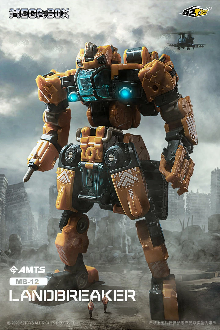 Maybang's Collectibles 52Toys MegaBox MB-12 Landbreaker Transforming Figure 2 Maybang's Collectibles 52Toys MegaBox MB-12 Landbreaker Transforming Figure