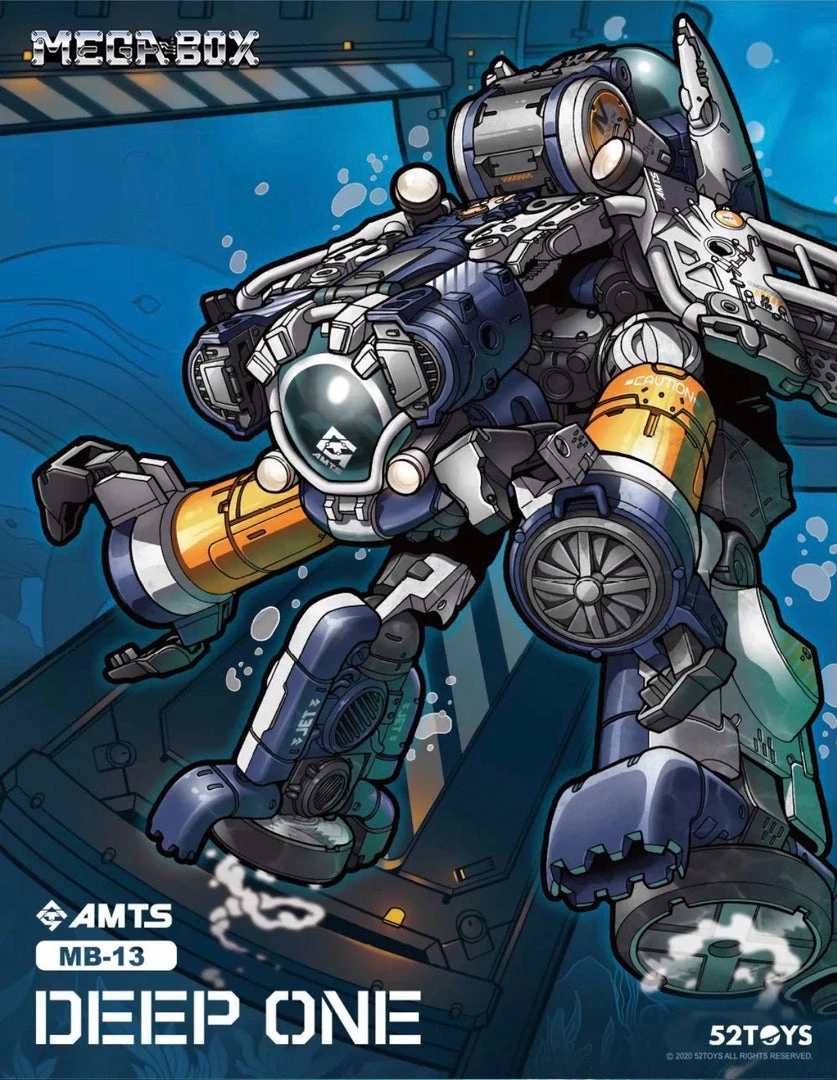 Maybang's Collectibles 52Toys MegaBOX MB-13 Deep One Transforming Figure 1 Maybang's Collectibles 52Toys MegaBOX MB-13 Deep One Transforming Figure