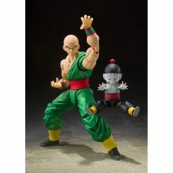 Maybang's Collectibles Premium Bandai Exclusive Dragon Ball Z S.H.Figuarts Tenshinhan & Chaoz Figure Set