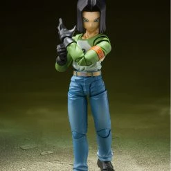 Maybang's Collectibles Premium Bandai Tamashii Nations S.H.Figuarts Android 17 Universe Survival Saga Exclusive Action Figure