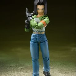 Maybang's Collectibles Premium Bandai Tamashii Nations S.H.Figuarts Android 17 Universe Survival Saga Exclusive Action Figure