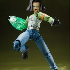 Maybang's Collectibles Premium Bandai Tamashii Nations S.H.Figuarts Android 17 Universe Survival Saga Exclusive Action Figure