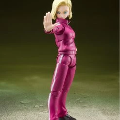 Maybang's Collectibles Premium Bandai Tamashii Nations S.H.Figuarts Android 18 Universe Survival Saga Exclusive Action Figure
