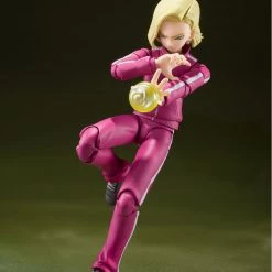 Maybang's Collectibles Premium Bandai Tamashii Nations S.H.Figuarts Android 18 Universe Survival Saga Exclusive Action Figure