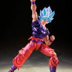 Maybang's Collectibles Premium Bandai Tamashii Nations S.H.Figuarts Super Saiyan God Super Saiyan Son Goku Kaio-Ken Event Exclusive Color Edition Figure
