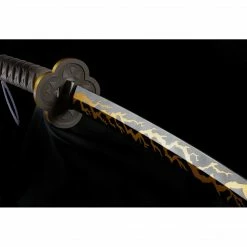 Maybang's Collectibles Bandai Demon Slayer Kimetsu No Yaiba Proplica Zenitzu Agatsuma's Nichirin Sword Prop Replica
