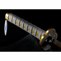 Maybang's Collectibles Bandai Demon Slayer Kimetsu No Yaiba Proplica Zenitzu Agatsuma's Nichirin Sword Prop Replica