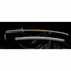 Maybang's Collectibles Bandai Demon Slayer Kimetsu No Yaiba Proplica Zenitzu Agatsuma's Nichirin Sword Prop Replica