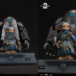 Maybang's Collectibles TOPOP Guild Wars 2 Zojja With Golem USB Flash Drive And USB Hub Figure Statue Set