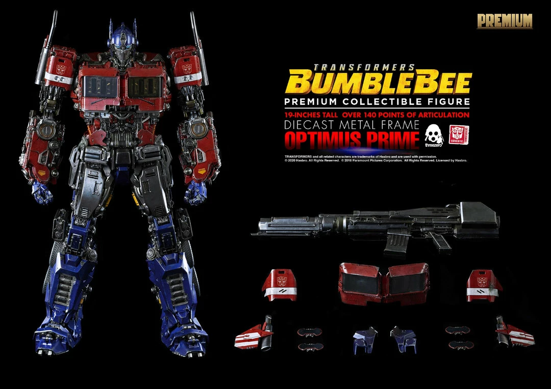 Vendor-unknown Threezero Bumblebee Premium Collectible Optimus Prime Collectible Figure 10 Vendor-unknown Threezero Bumblebee Premium Collectible Optimus Prime Collectible Figure