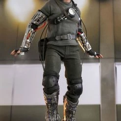 Maybang's Collectibles Hot Toys Marvel Comics Iron Man Tony Stark (Mech Test Deluxe Version) 1/6 Scale Collectible Figure