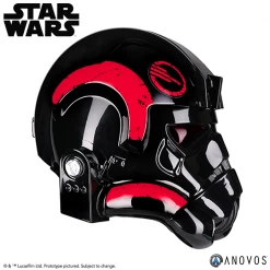 Vendor-unknown ANOVOS Star Wars Battlefront II: Inferno Squad Commander Full Size Helmet Prop Replica
