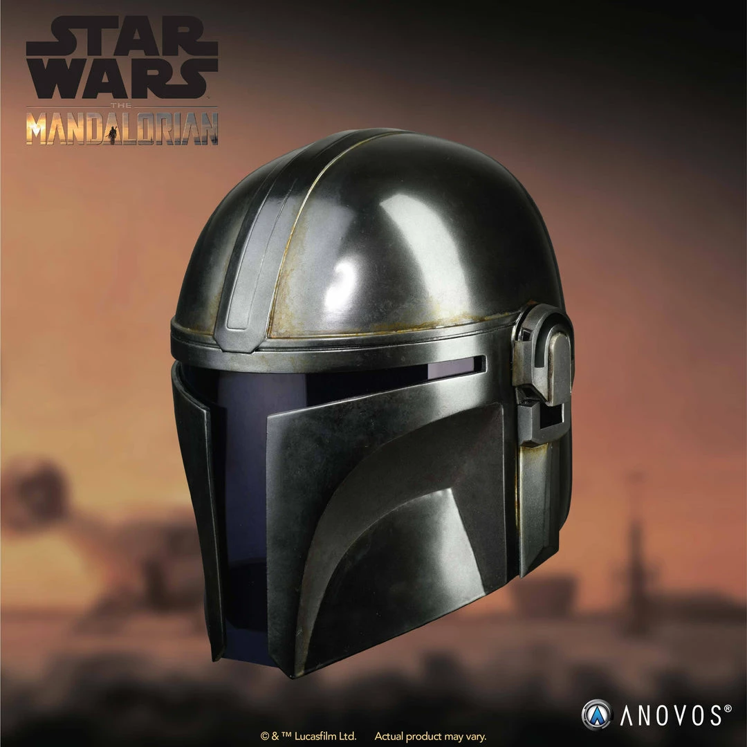 Maybang's Collectibles ANOVOS STAR WARS The Mandalorian Helmet Adult Full Size 1:1 Scale Wearable Movie Prop Replica 2 Maybang's Collectibles ANOVOS STAR WARS The Mandalorian Helmet Adult Full Size 1:1 Scale Wearable Movie Prop Replica