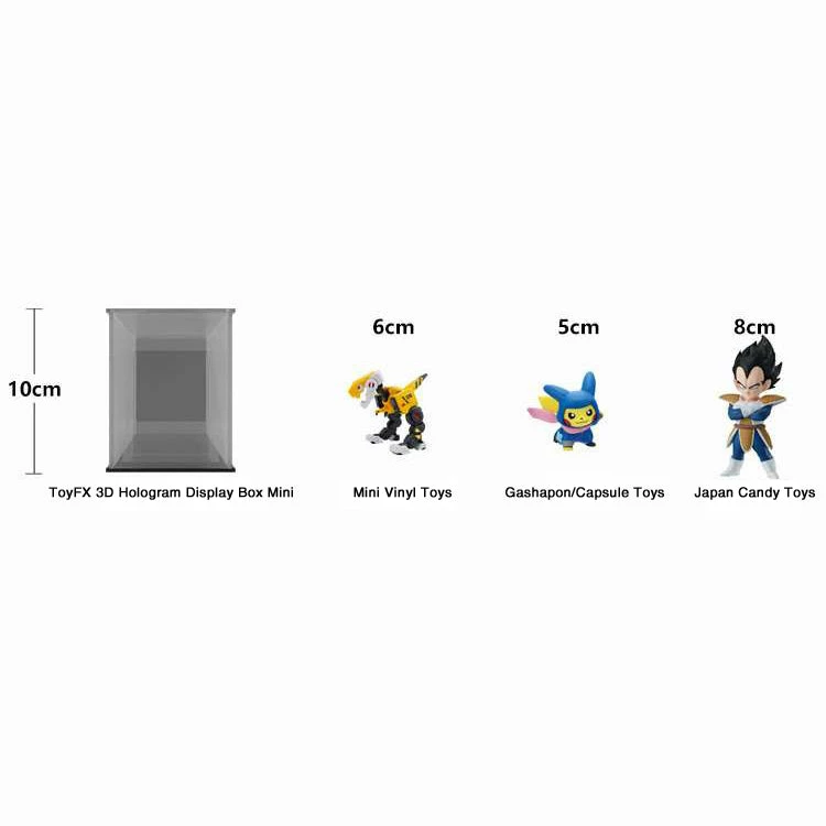 Maybang's Collectibles ToyFX 3D Hologram Display Box Mini For Action Figure, Lego, And More! Others 7 Maybang's Collectibles ToyFX 3D Hologram Display Box Mini For Action Figure, Lego, And More! Others