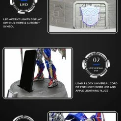 Maybang's Collectibles Hasbro Transformers The Last Knight Optimus Prime 12" Statue Smart Phone Dock (iPhone, Samsung, Android) 10 Maybang's Collectibles Hasbro Transformers The Last Knight Optimus Prime 12